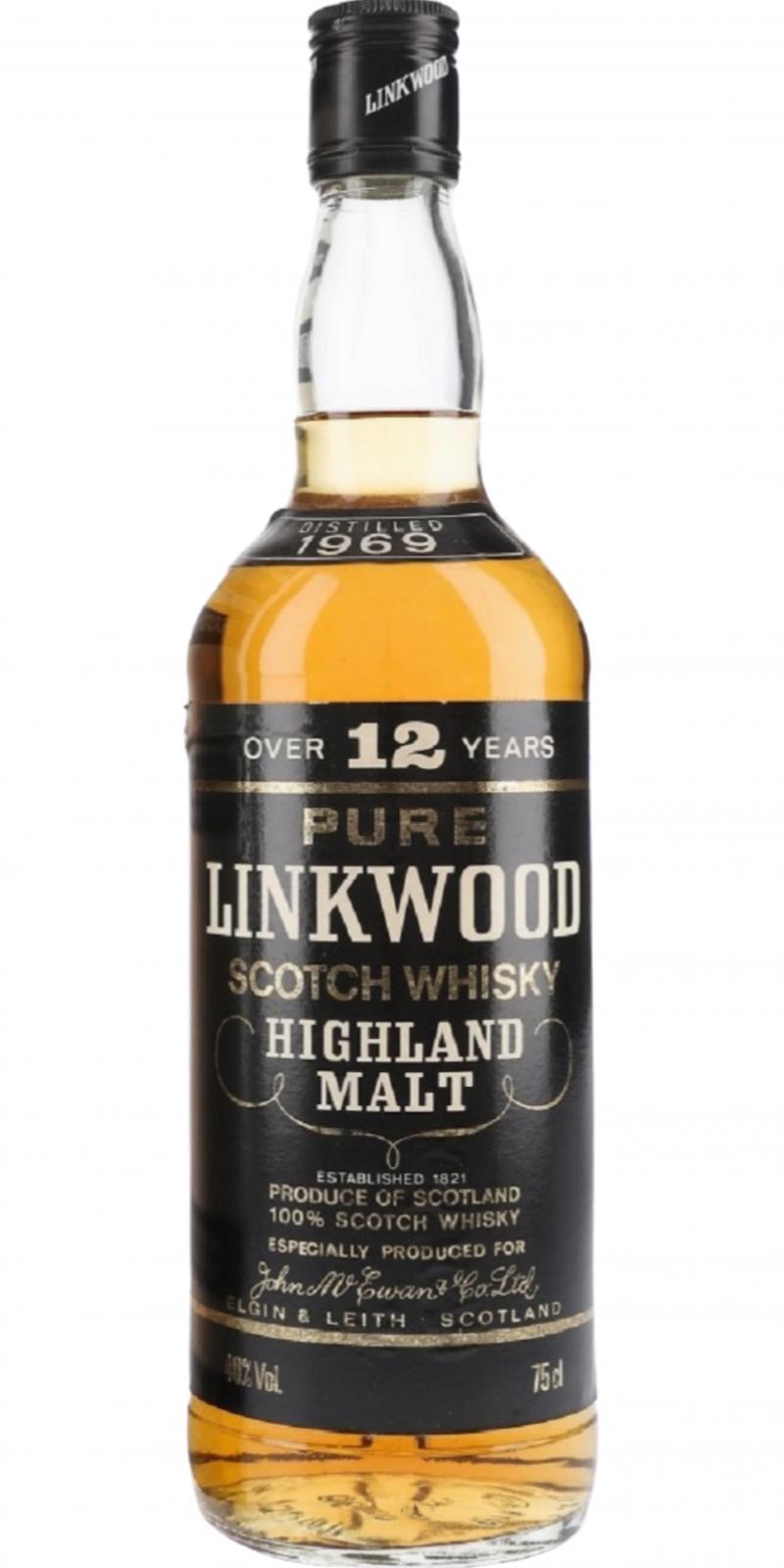 Linkwood 1969 McE Pure Scotch Whisky