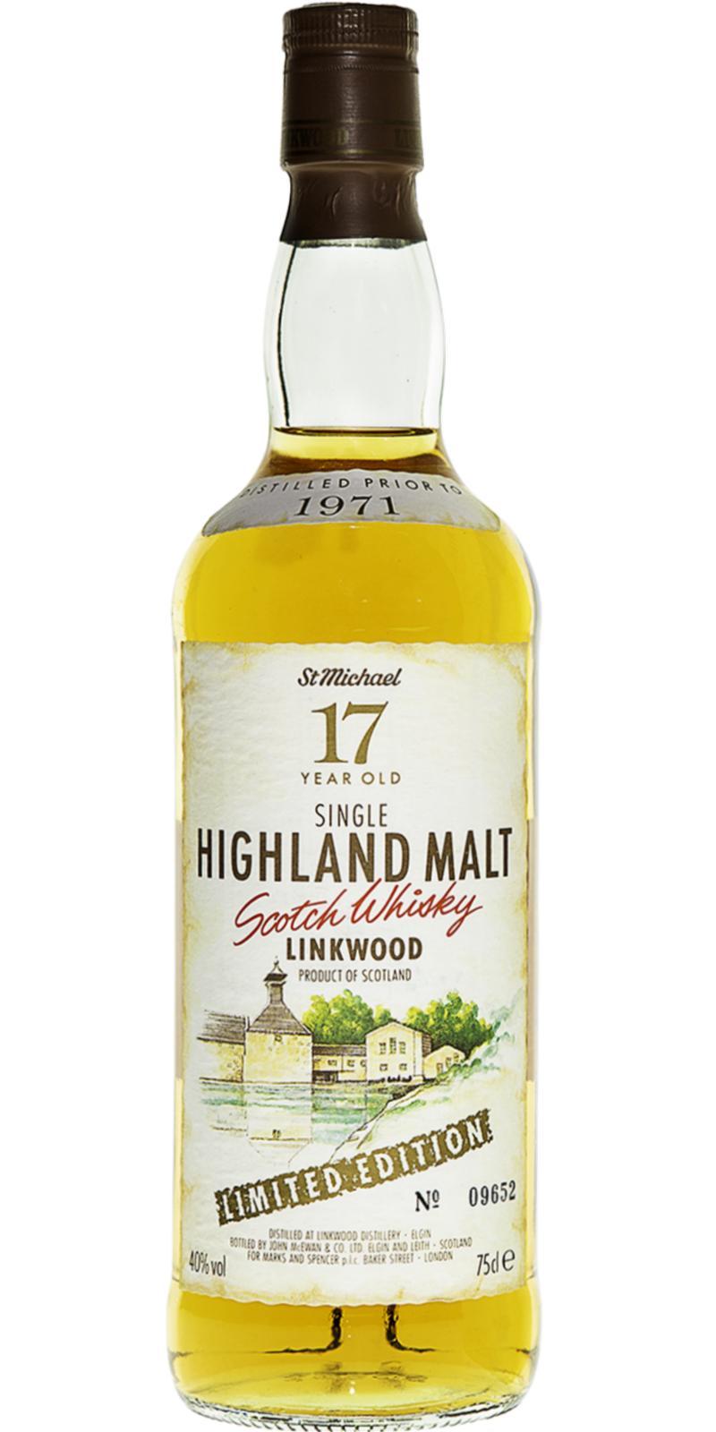 Linkwood 1971 McE Limited Edition