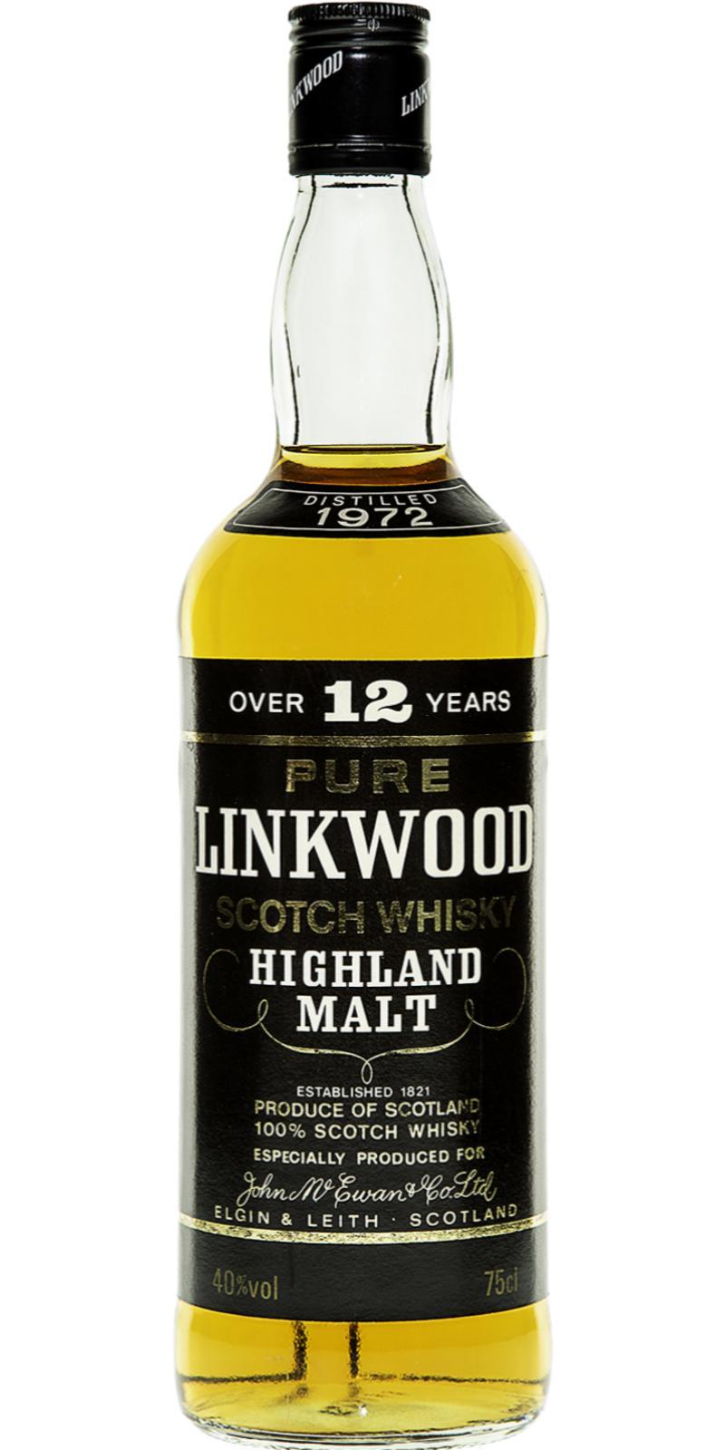 Linkwood 1972 McE Pure Scotch Whisky
