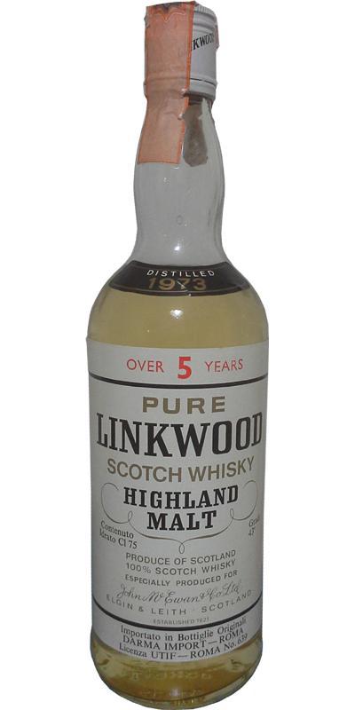 Linkwood 1973 McE Pure Scotch Whisky