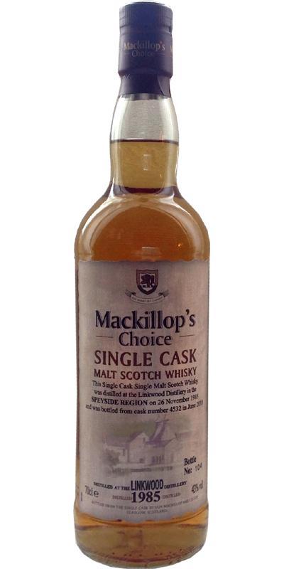 Linkwood 1985 McC Single Cask