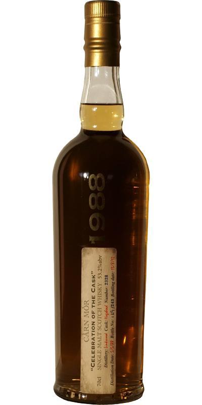 Linkwood 1988 MMcK Càrn Mòr Celebration of the Cask