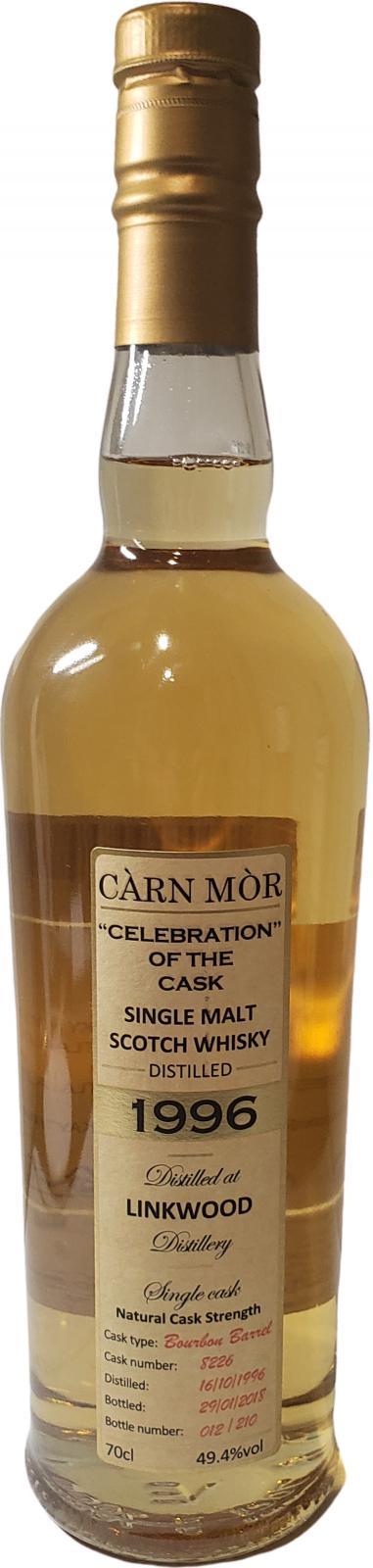 Linkwood 1996 MMcK Càrn Mòr Celebration of the Cask