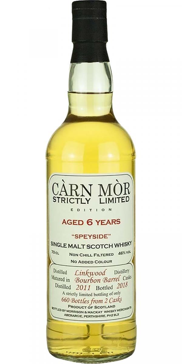 Linkwood 2011 MMcK Càrn Mòr - Strictly Limited Edition