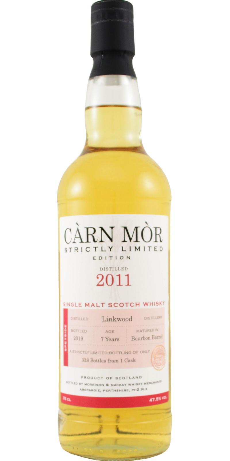 Linkwood 2011 MMcK Càrn Mòr - Strictly Limited Edition