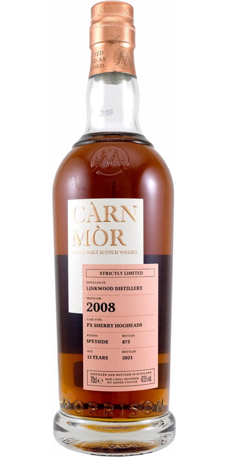 Linkwood 2008 MSWD Càrn Mòr - Strictly Limited