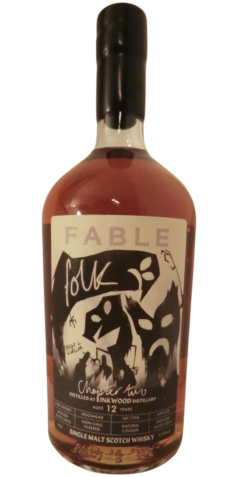 Linkwood 2010 PSL Fable Whisky - Chapter Two