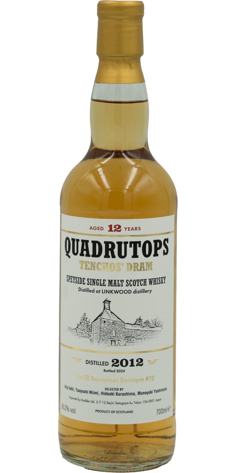 Linkwood 2012 Rud Quadrutops Tenchos’ Dram