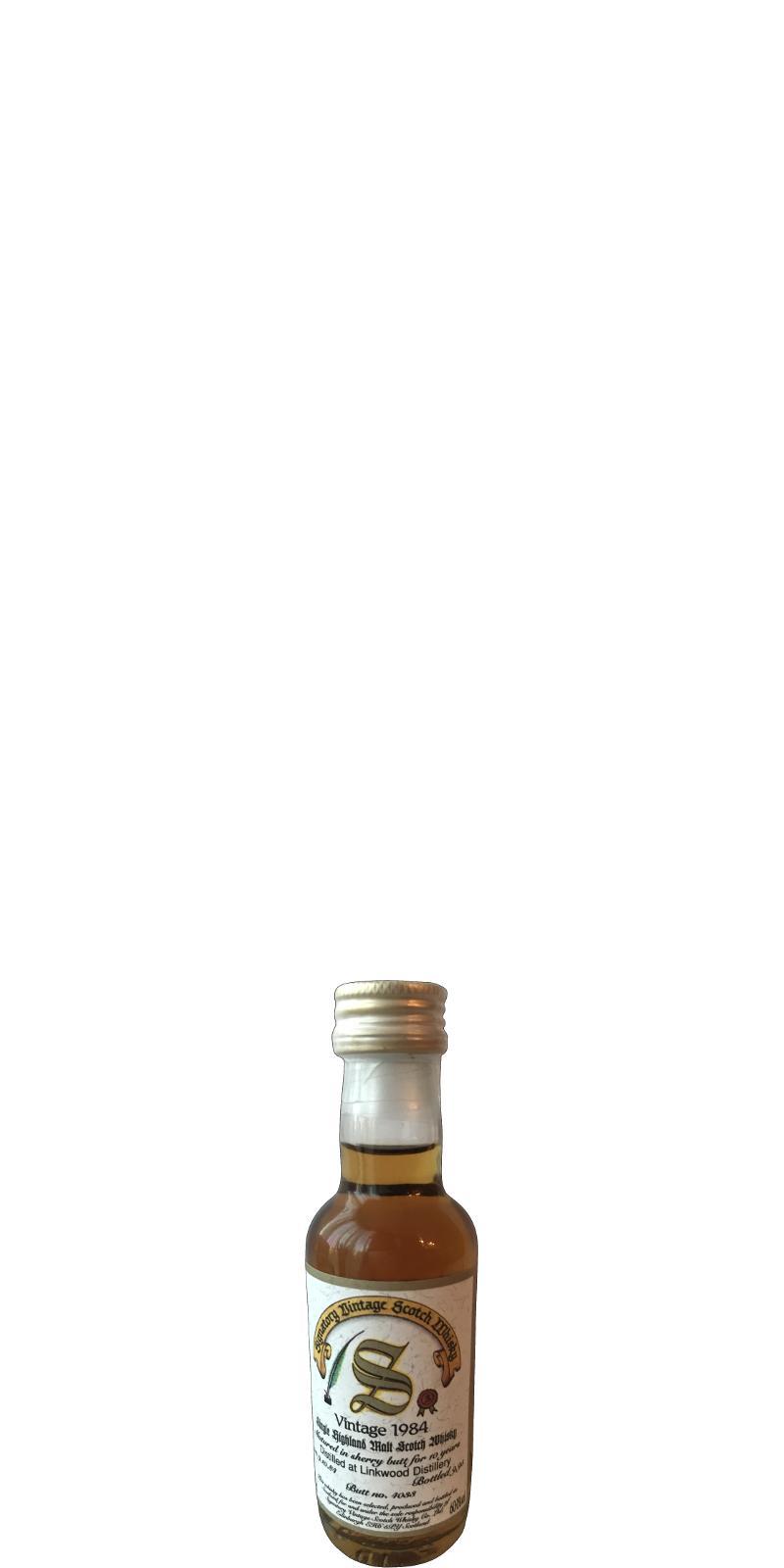 Linkwood 1984 SV Vintage Collection - Miniature