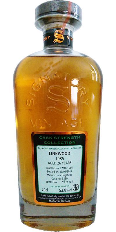 Linkwood 1985 SV Cask Strength Collection