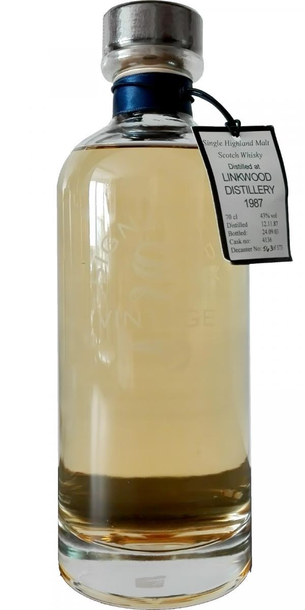 Linkwood 1987 SV Decanter Collection