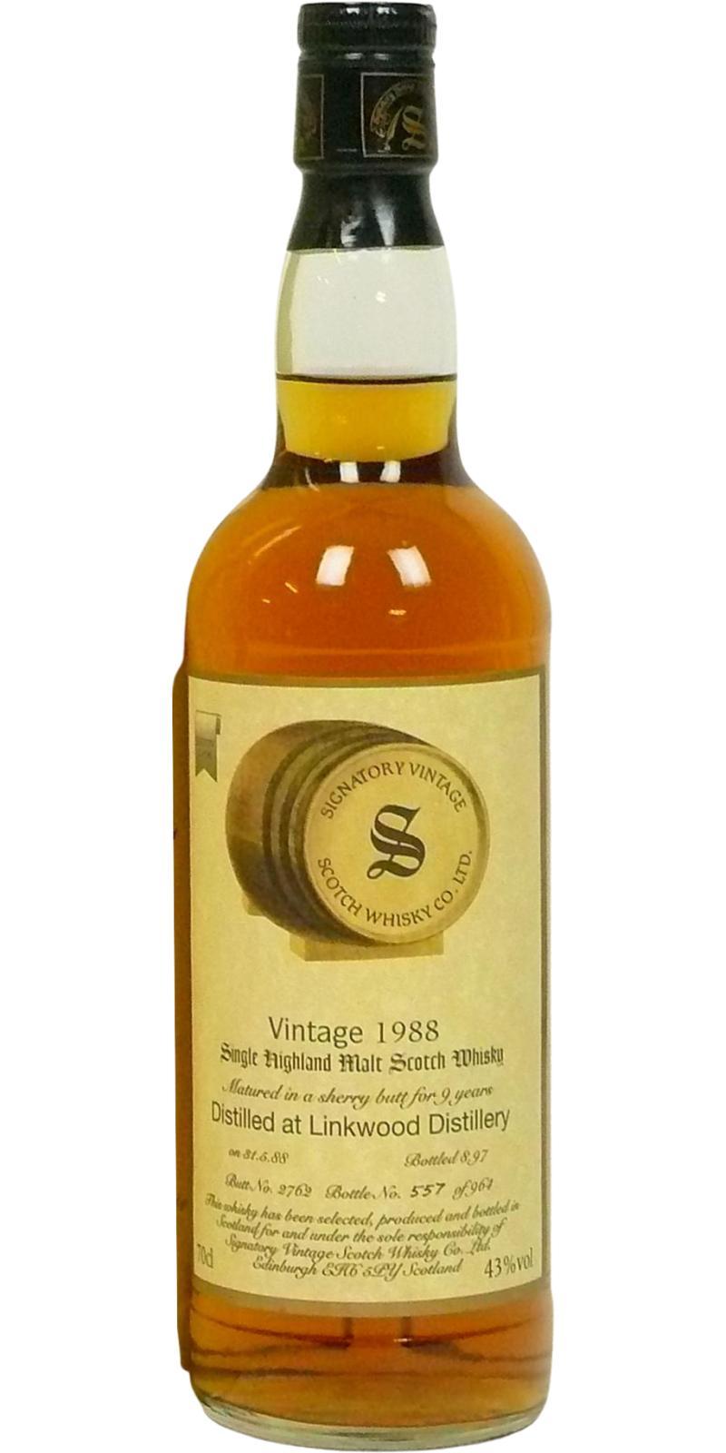 Linkwood 1988 SV Natural Colour | Cask Strength