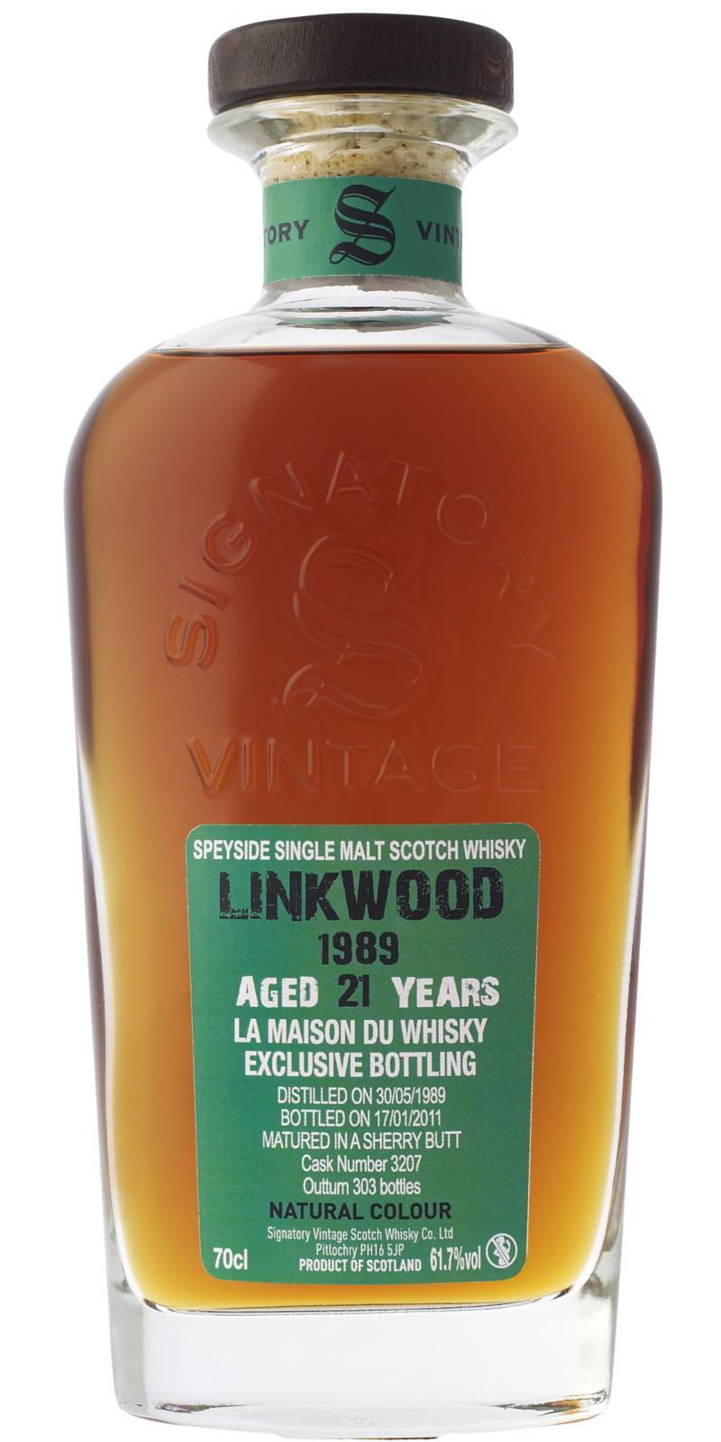 Linkwood 1989 SV Cask Strength Collection