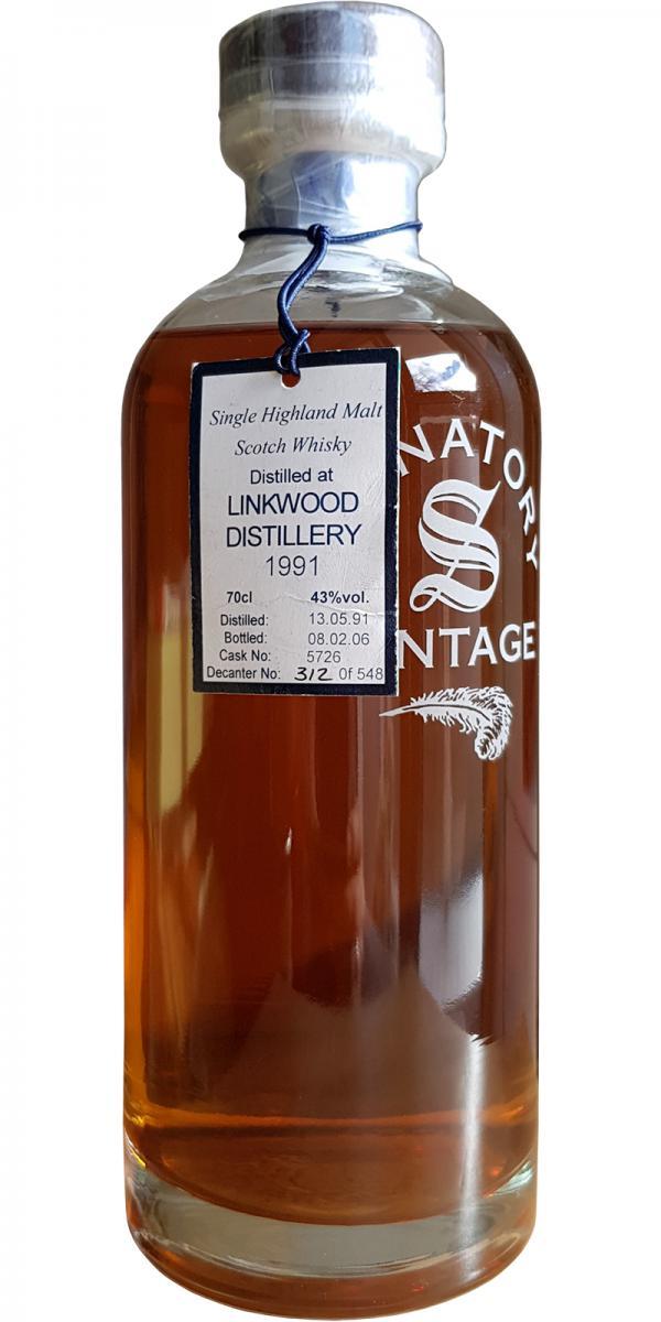 Linkwood 1991 SV The Decanter Collection