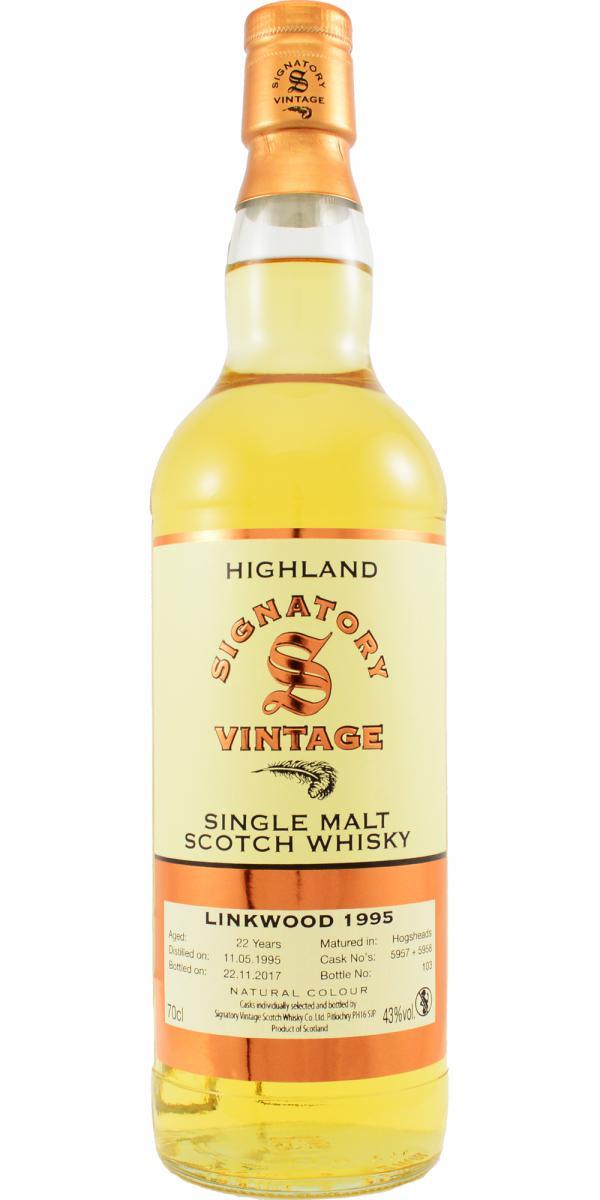 Linkwood 1995 SV Vintage Collection