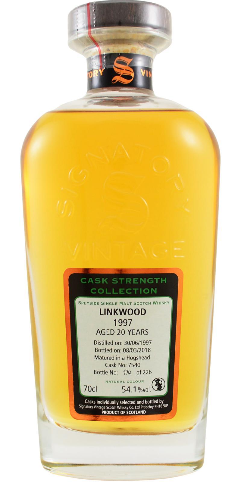 Linkwood 1997 SV Cask Strength Collection