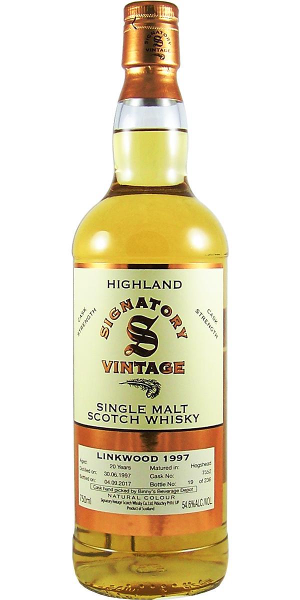 Linkwood 1997 SV Vintage Collection - Cask Strength
