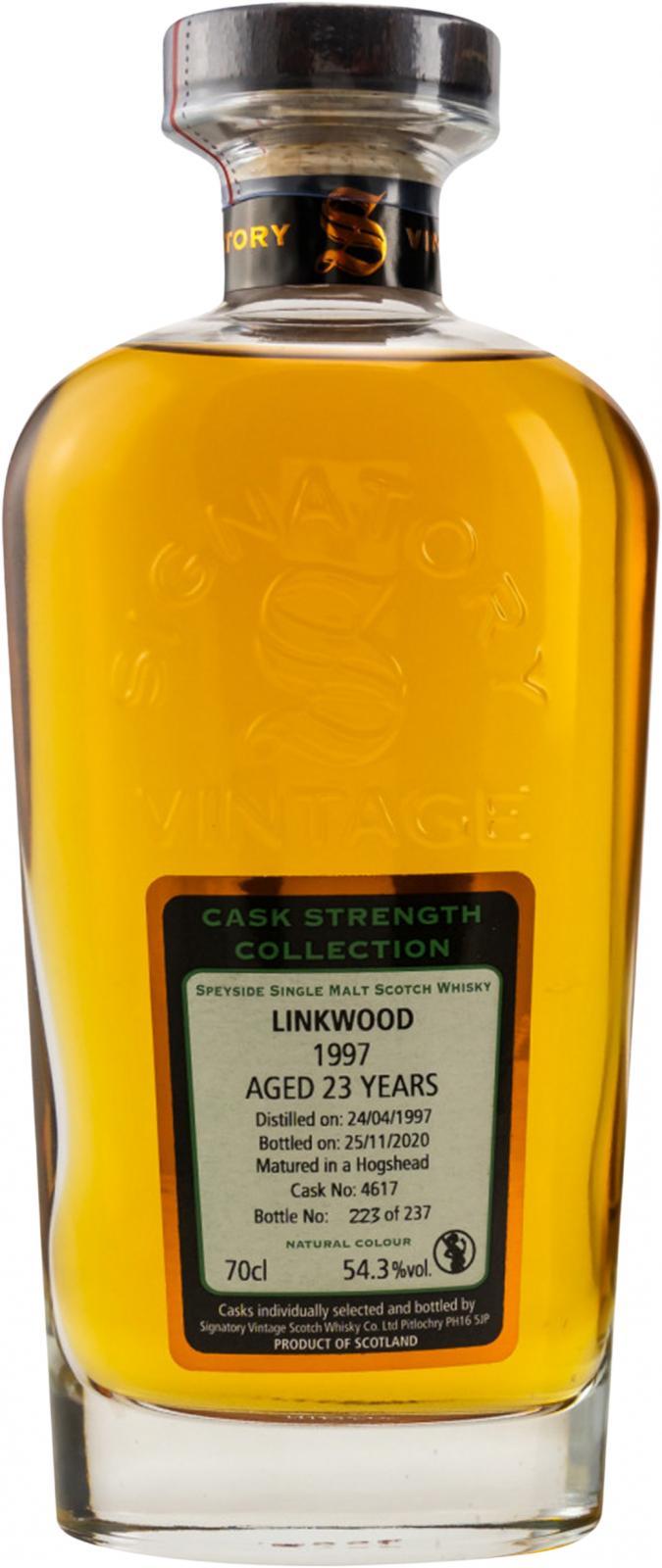 Linkwood 1997 SV Cask Strength Collection
