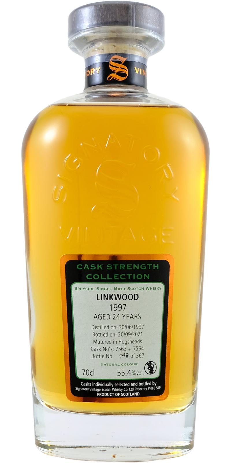 Linkwood 1997 SV Cask Strength Collection