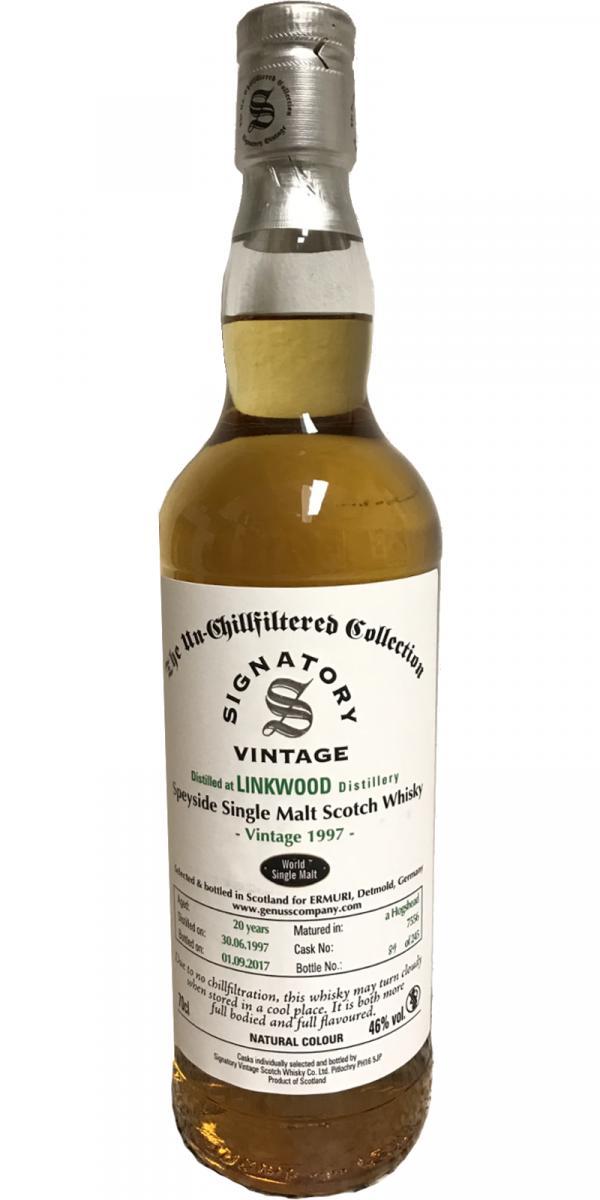 Linkwood 1997 SV The Un-Chillfiltered Collection