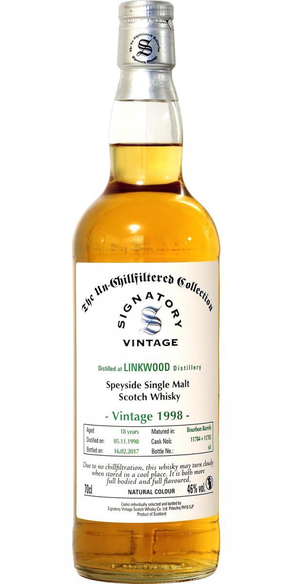 Linkwood 1998 SV The Un-Chillfiltered Collection