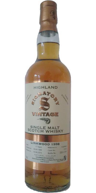 Linkwood 1998 SV Vintage Collection - Cask Strength