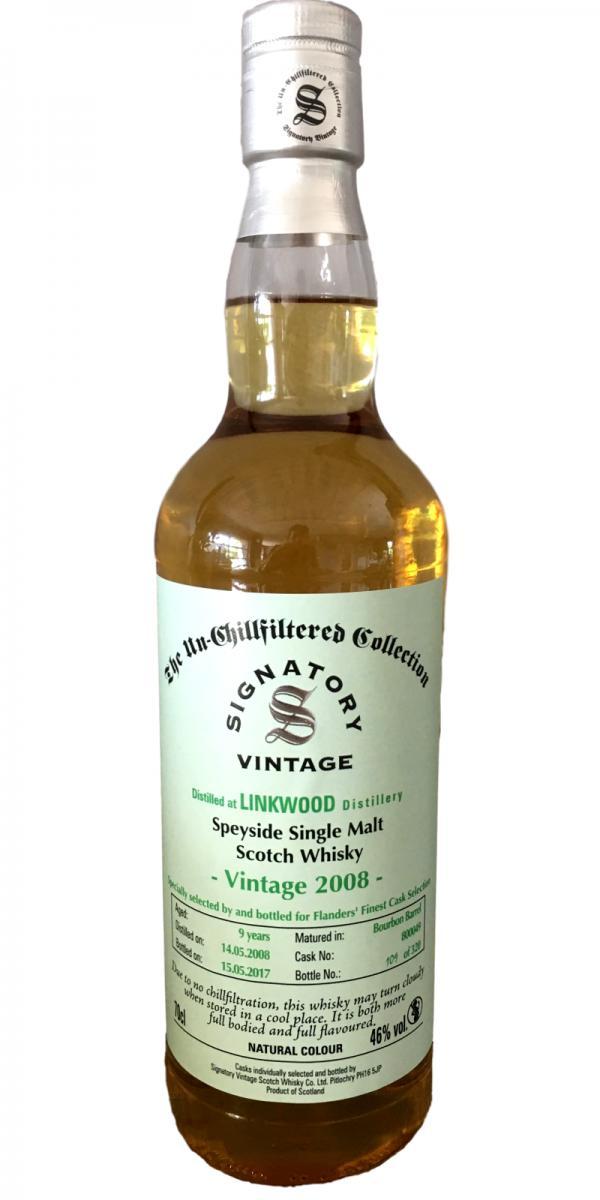 Linkwood 2008 SV The Un-Chillfiltered Collection