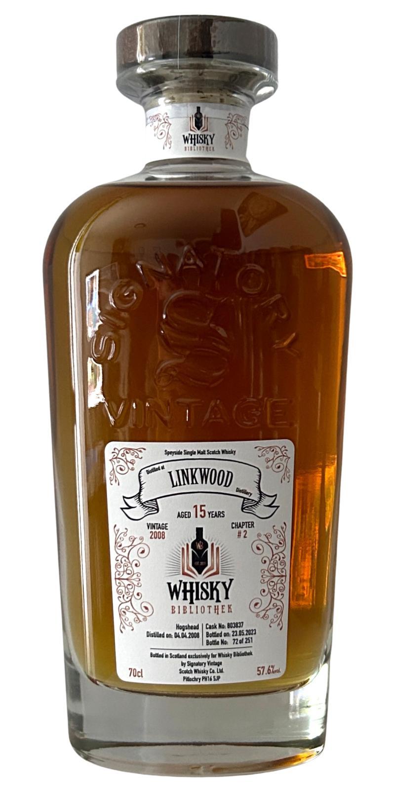Linkwood 2008 SV Cask Strength Collection