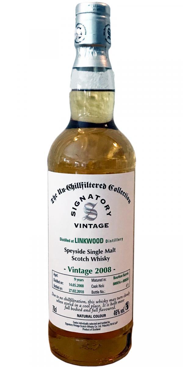 Linkwood 2008 SV The Un-Chillfiltered Collection