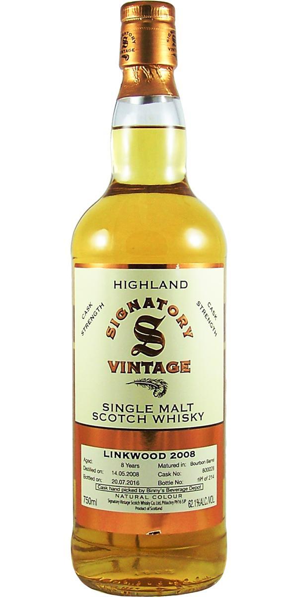 Linkwood 2008 SV Vintage Collection - Cask Strength