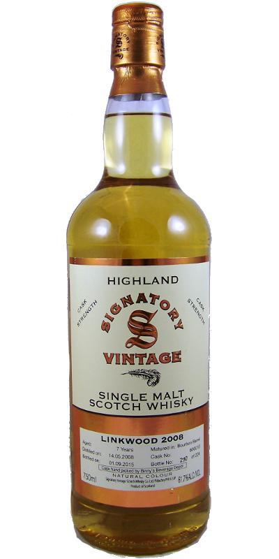 Linkwood 2008 SV Vintage Collection - Cask Strength