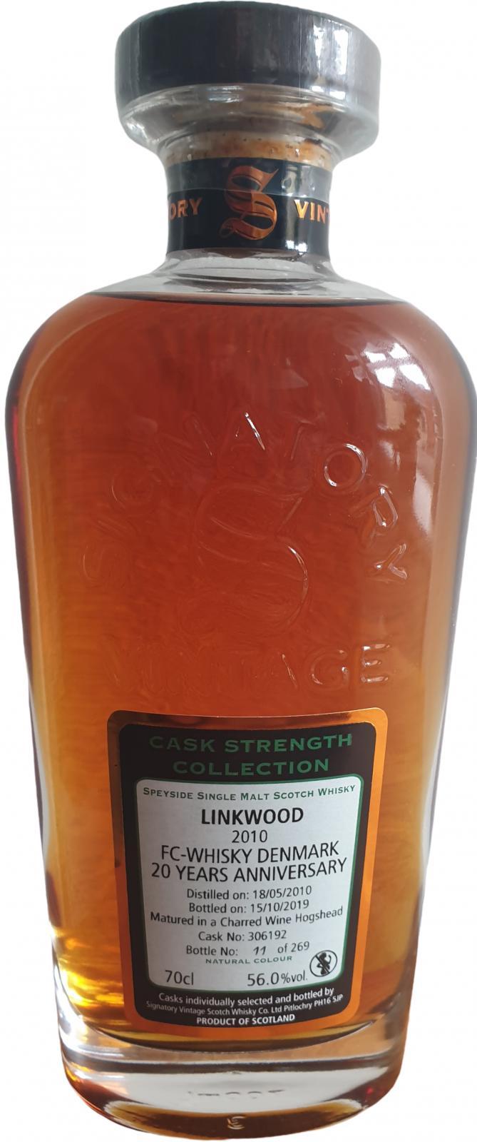 Linkwood 2010 SV Cask Strength Collection