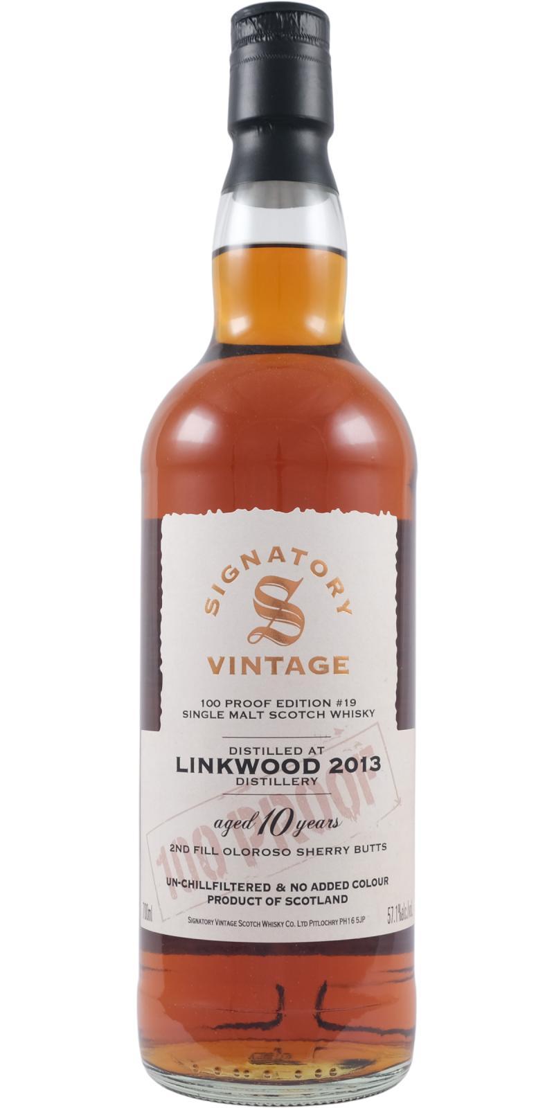 Linkwood 2013 SV 100 Proof - Edition #19