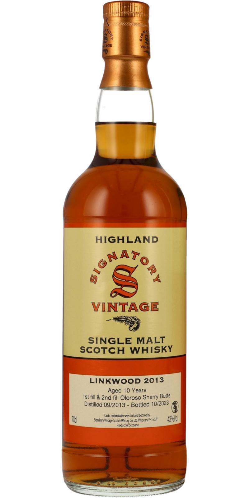 Linkwood 2013 SV Vintage Collection