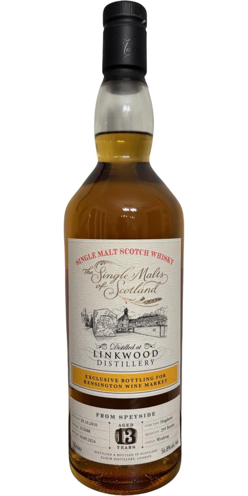 Linkwood 2010 SMS The Single Malts of Scotland