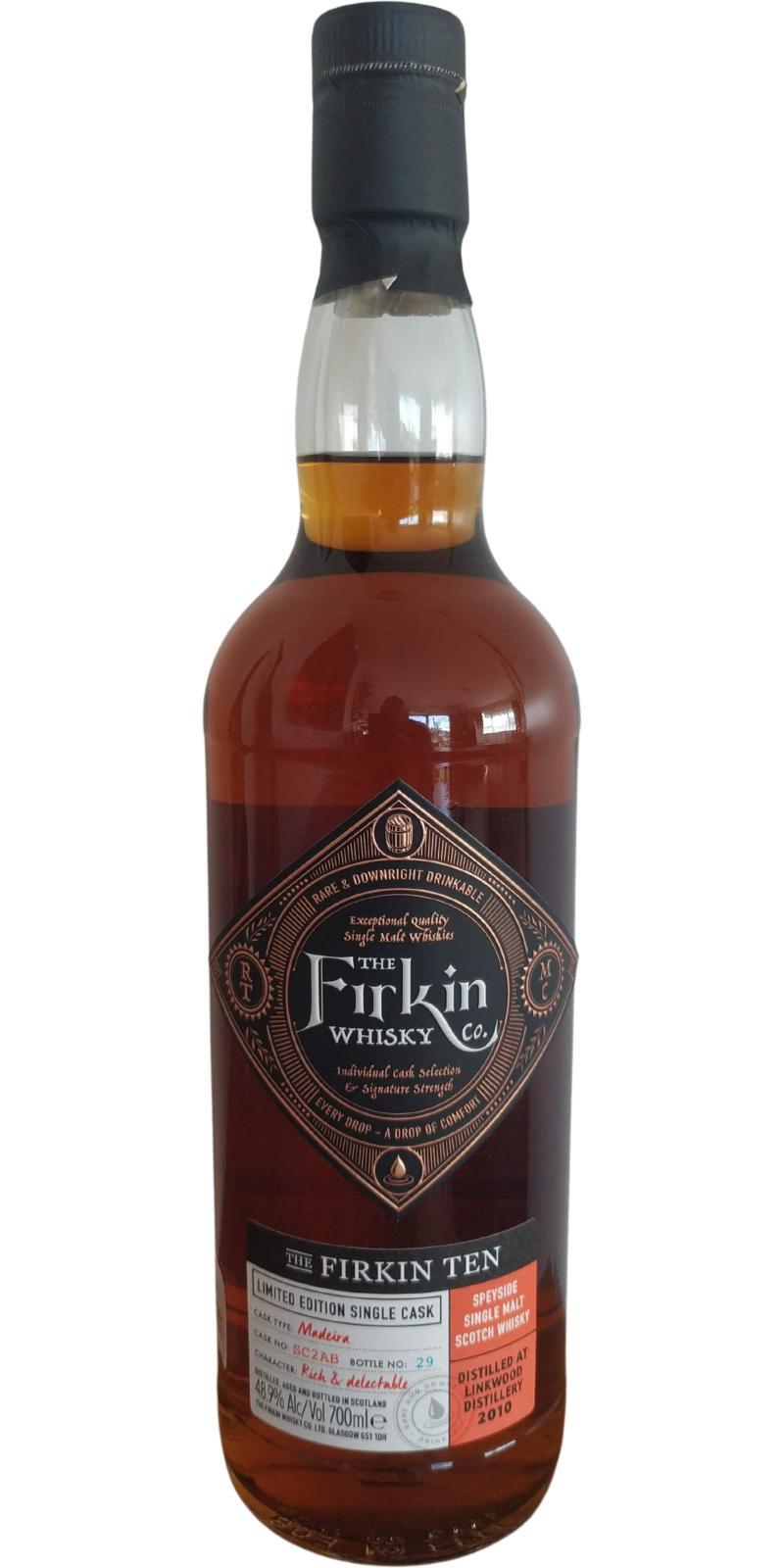 Linkwood 2010 TFWC The Firkin Ten