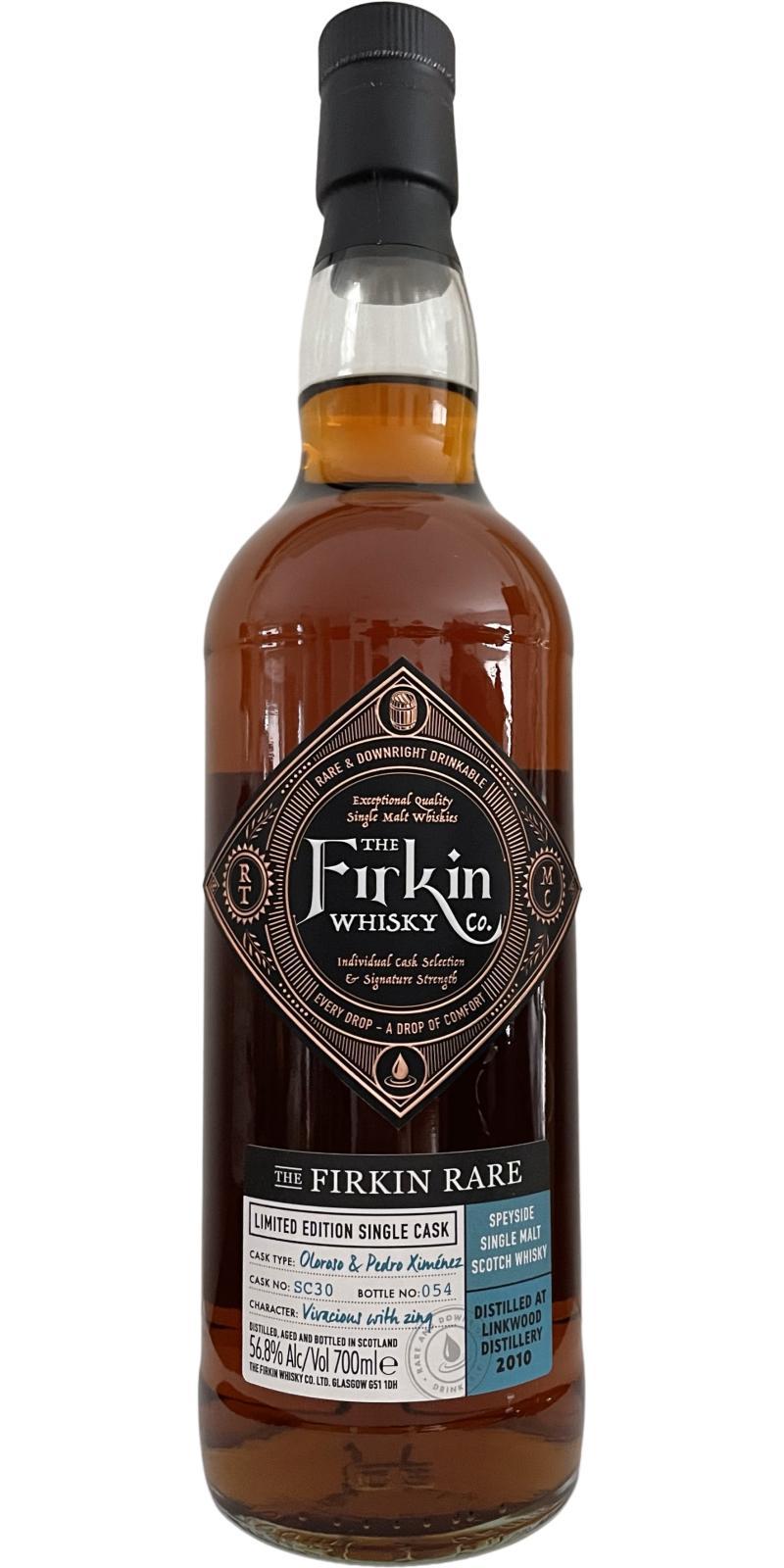 Linkwood 2010 TFWC The Firkin Rare