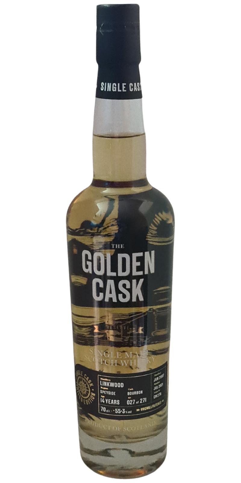 Linkwood 2007 HMcD The Golden Cask