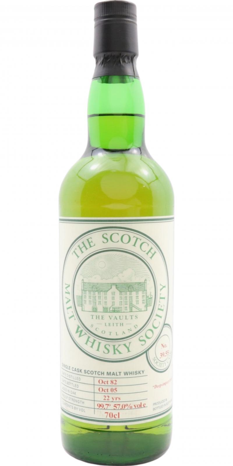 Linkwood 1982 SMWS 39.55 Deep-impact dram