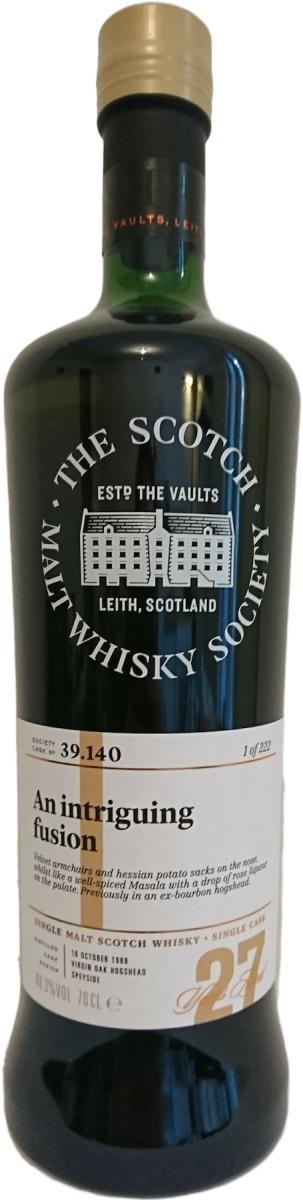 Linkwood 1989 SMWS 39.140 An intricate finesse