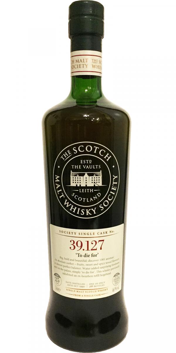 Linkwood 1990 SMWS 39.127 'To die for'