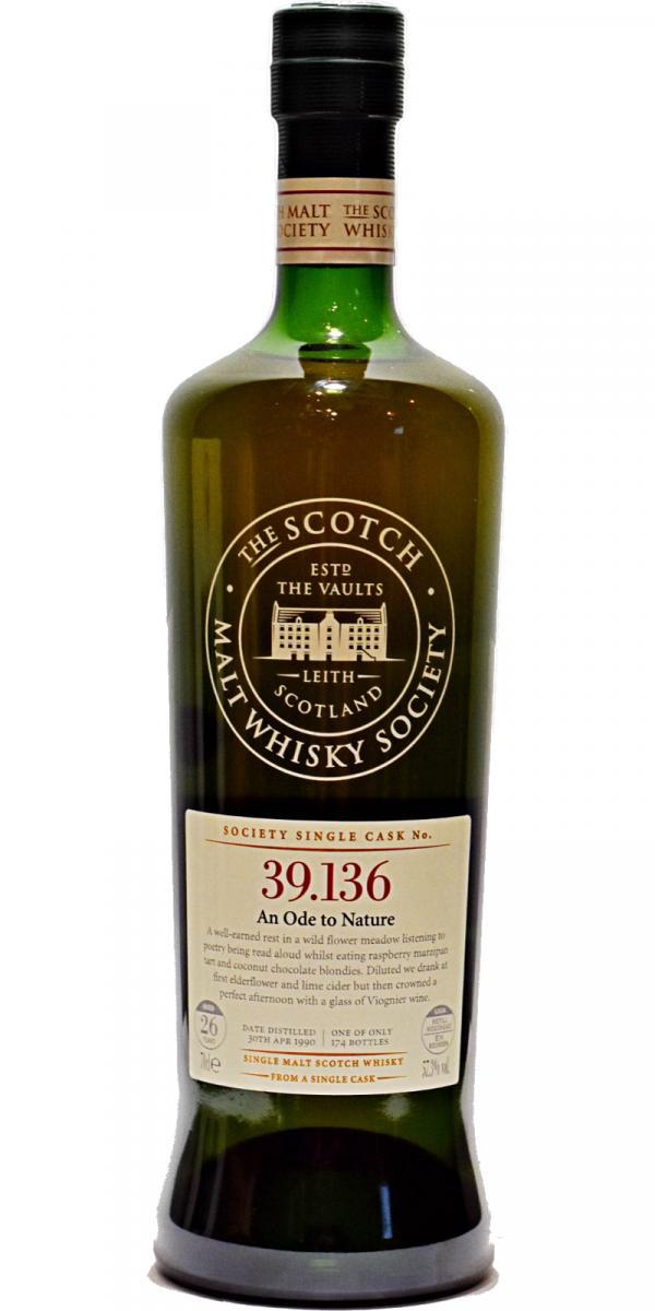 Linkwood 1990 SMWS 39.136 An Ode to Nature