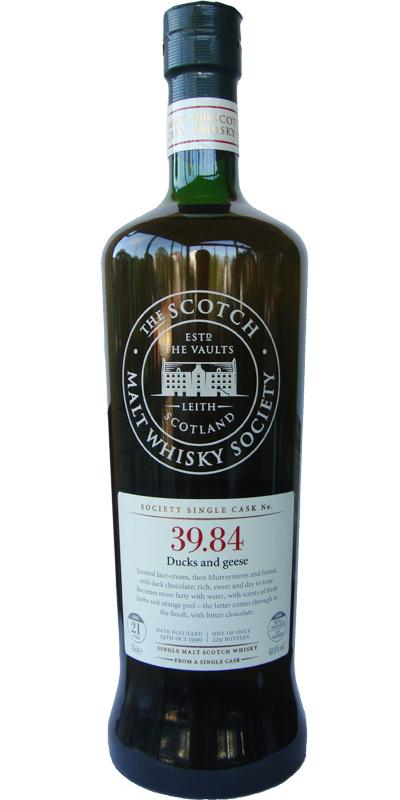 Linkwood 1990 SMWS 39.84 Ducks and geese