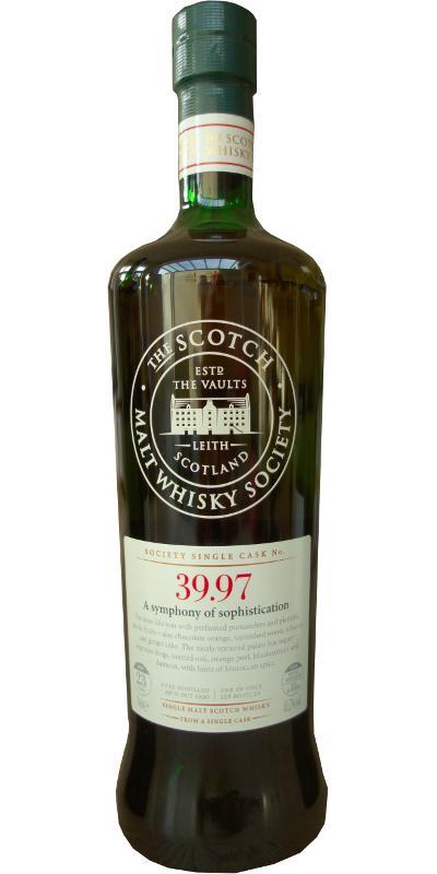 Linkwood 1990 SMWS 39.97 A symphony of sophistication