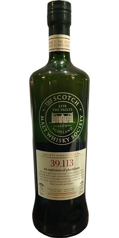 Linkwood 2000 SMWS 39.113 An explosion of playfulness