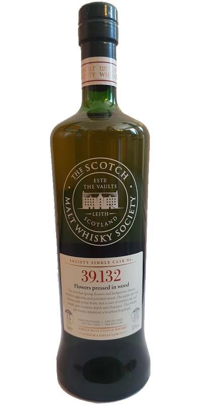 Linkwood 2000 SMWS 39.132 Flowers pressed in wood