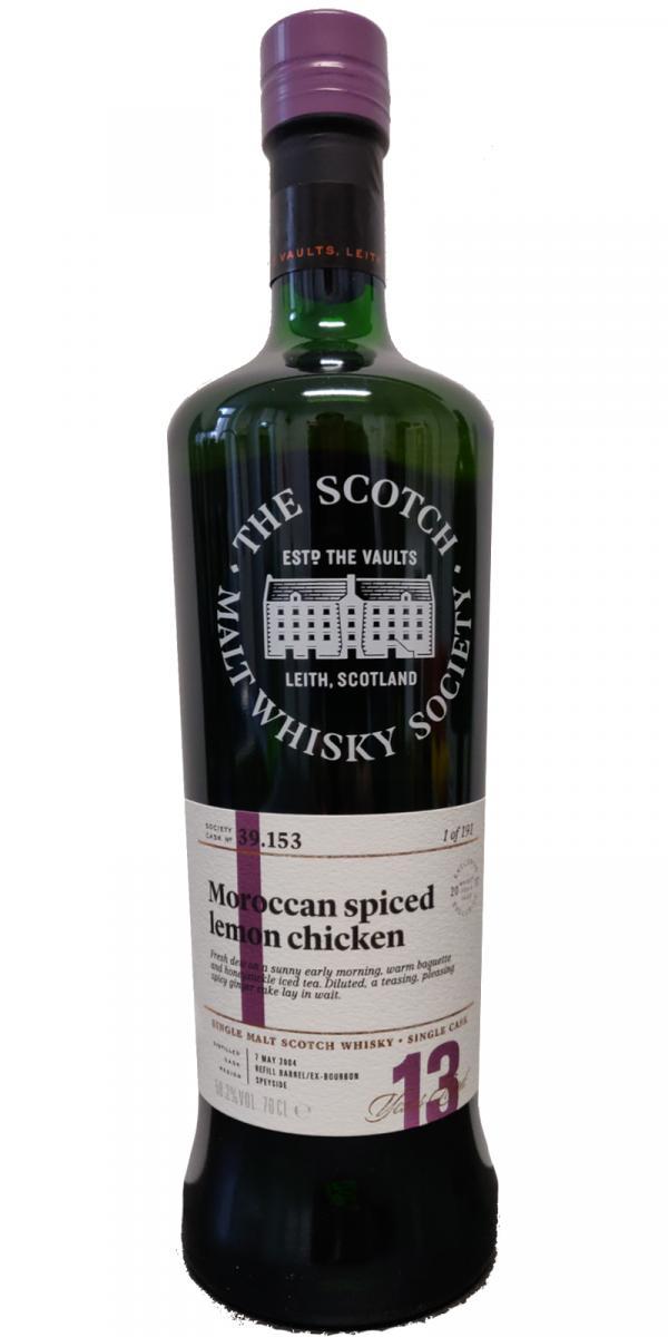 Linkwood 2004 SMWS 39.153 Moroccan spiced lemon chicken