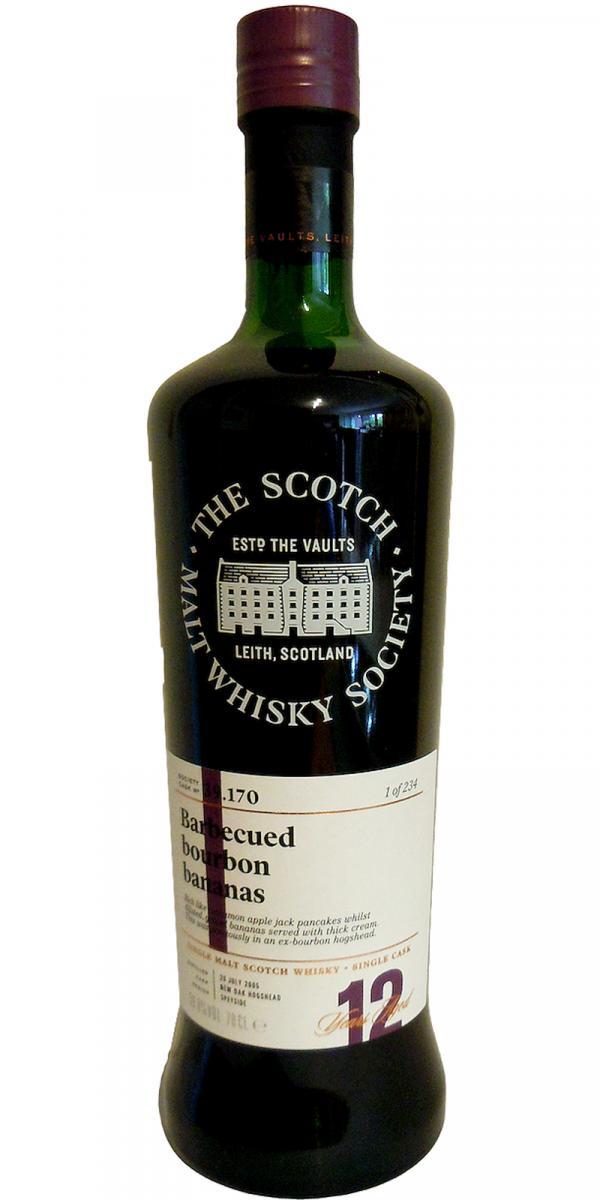 Linkwood 2005 SMWS 39.170 Barbecued bourbon bananas