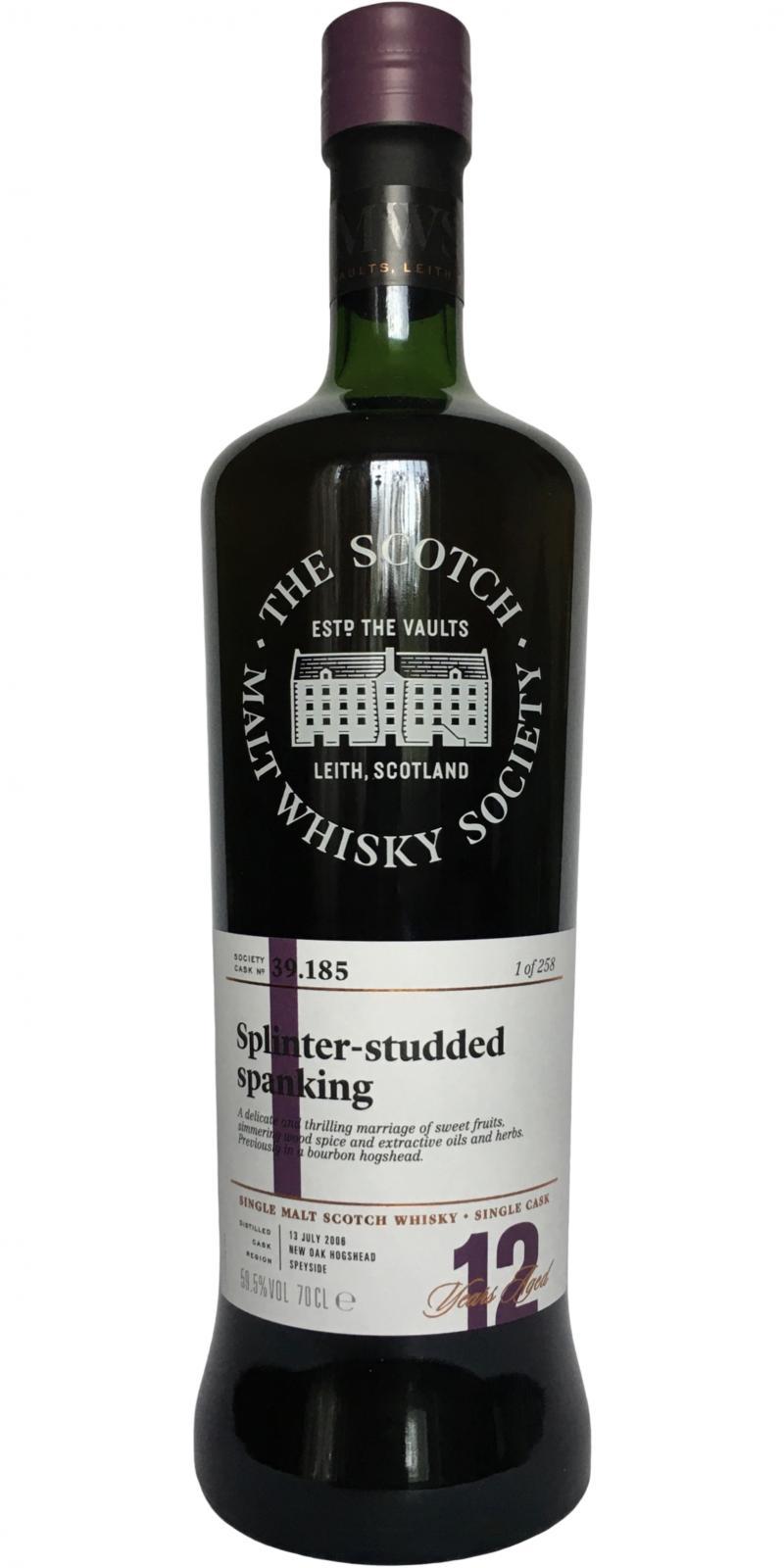 Linkwood 2006 SMWS 39.185 Splinter-studded spanking