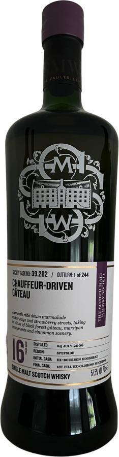 Linkwood 2006 SMWS 39.282 Chauffeur-driven gâteau